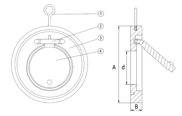 PureWCX™ Wafer Check Valve